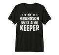 Mens Proud Hockey Keeper Pops Ice T-Shirt - Fun Novelty Design for Adults