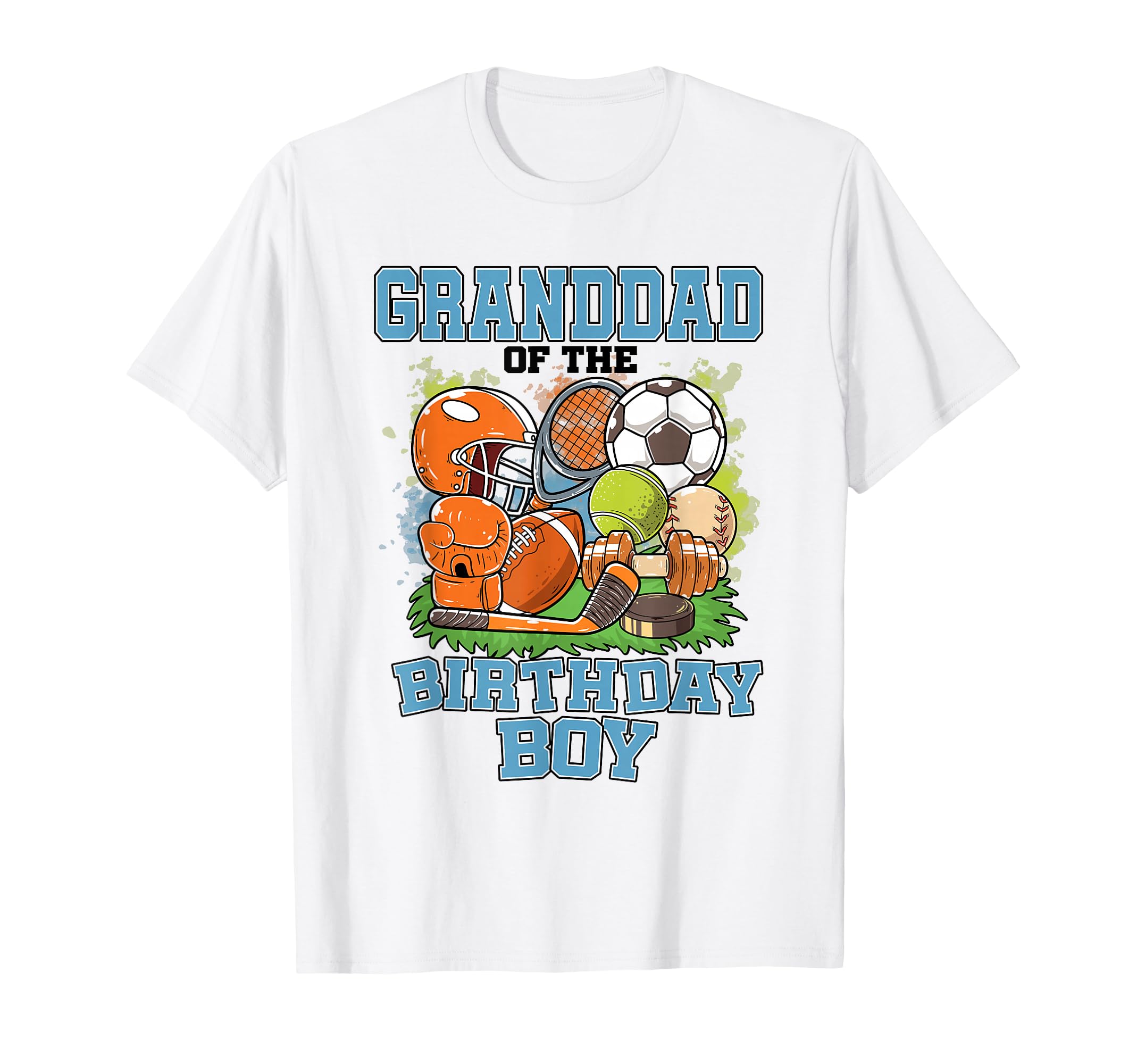 All Star Granddad Birthday Basketball T-Shirt - Minimalist Print Unisex