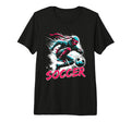 Soccer Ninja Ninja Playing Football T-Shirt - Graphic Print Men Women