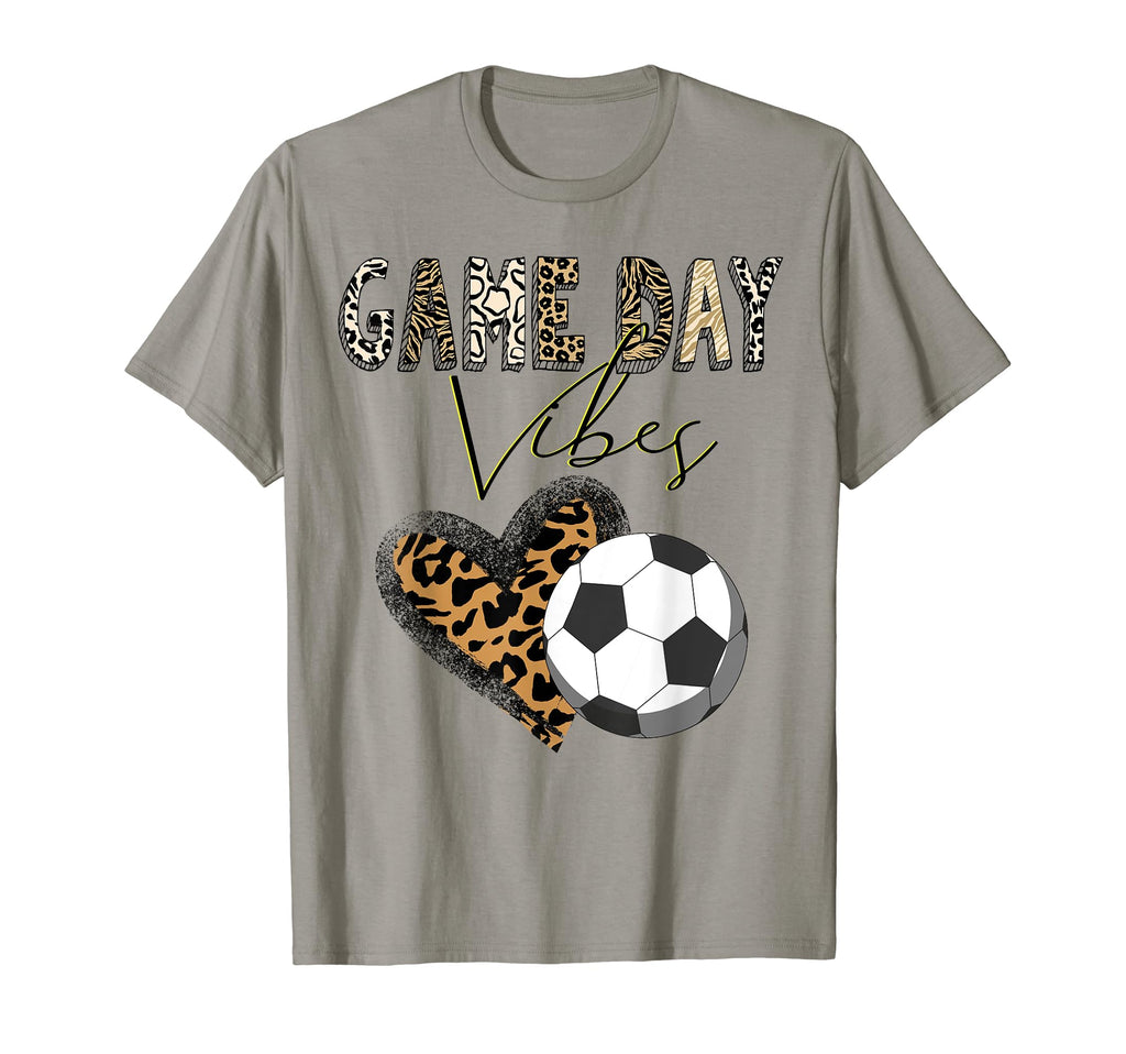Soccer Game Day Vibes Soccer Mom Soccer T-Shirt - Graphic Print Men Women