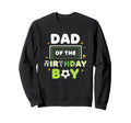 Dad Birthday Soccer Birthday Party Sweatshirt - Aesthetic Graphic Unisex