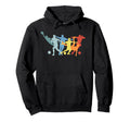 Soccer Players Dribbling Kicking Hoodie - Fun Novelty Design Men Women