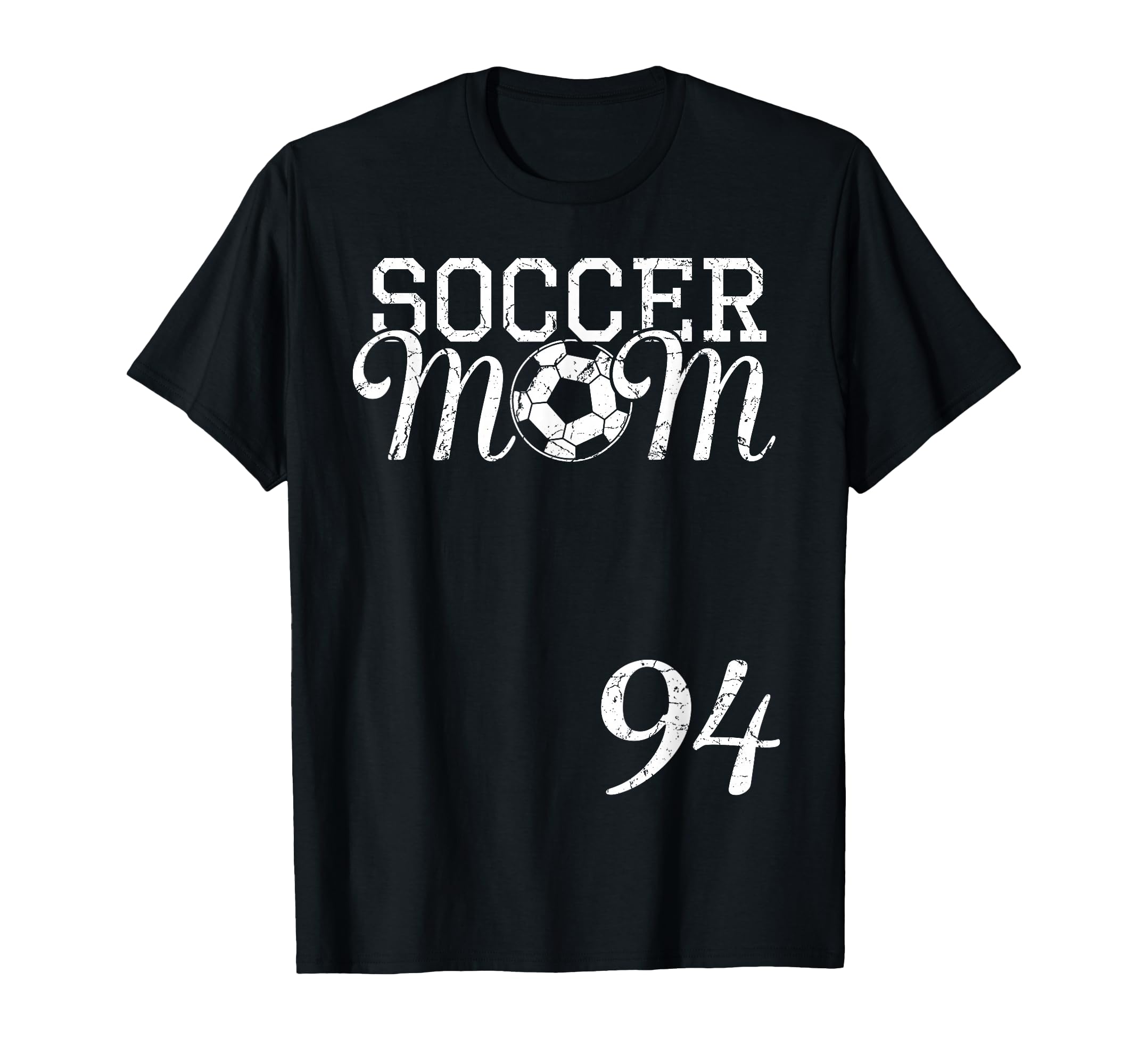 Soccer Mom Jersey Number 94 Favorite T-Shirt - Minimalist Print Unisex