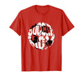 Womens Soccer Mom Distressed T-Shirt - Streetwear Style Unisex