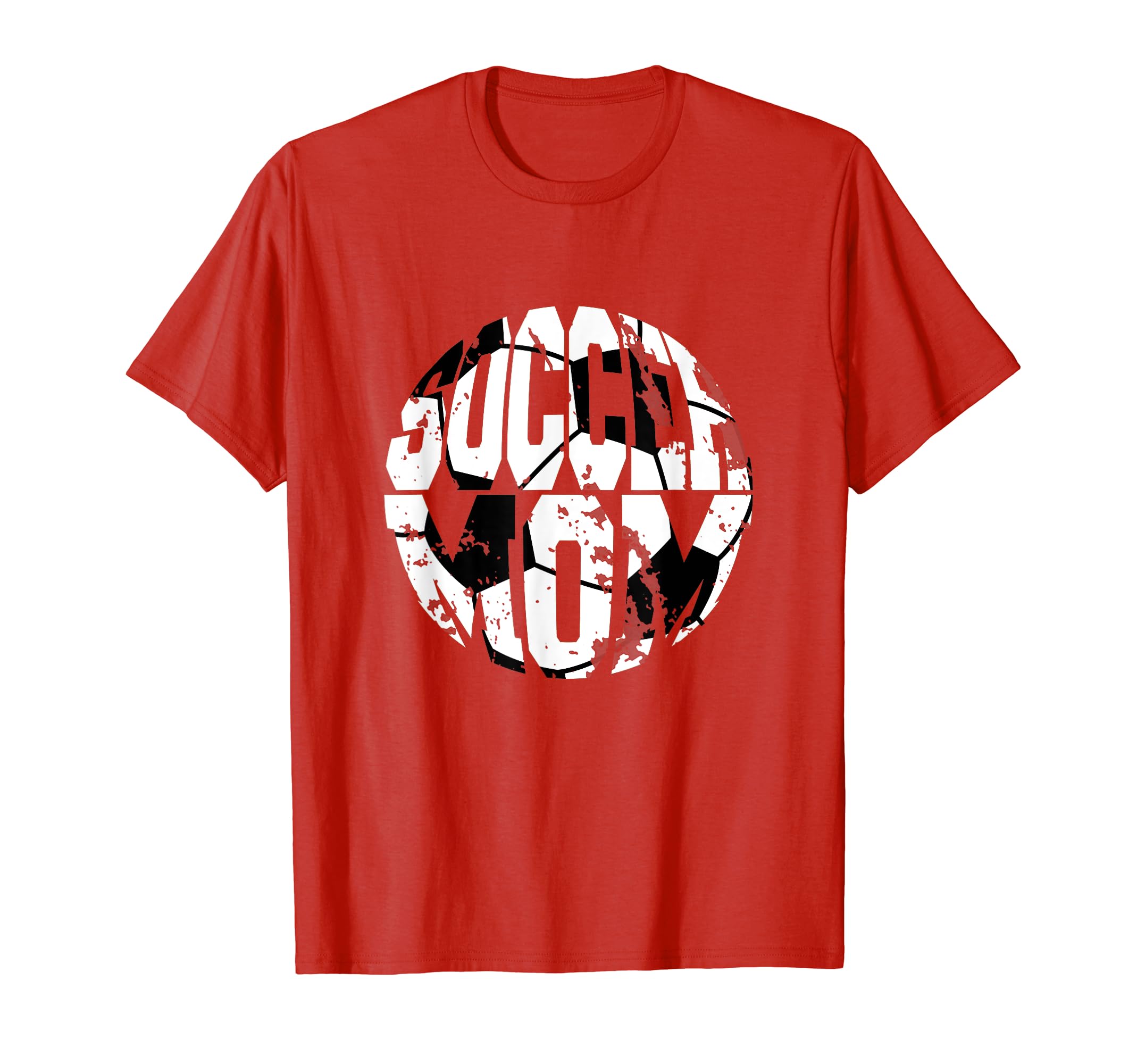 Womens Soccer Mom Distressed T-Shirt - Streetwear Style Unisex