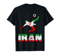 Iran Football Soccer Game Player Fan T-Shirt - Novelty Apparel for Adults