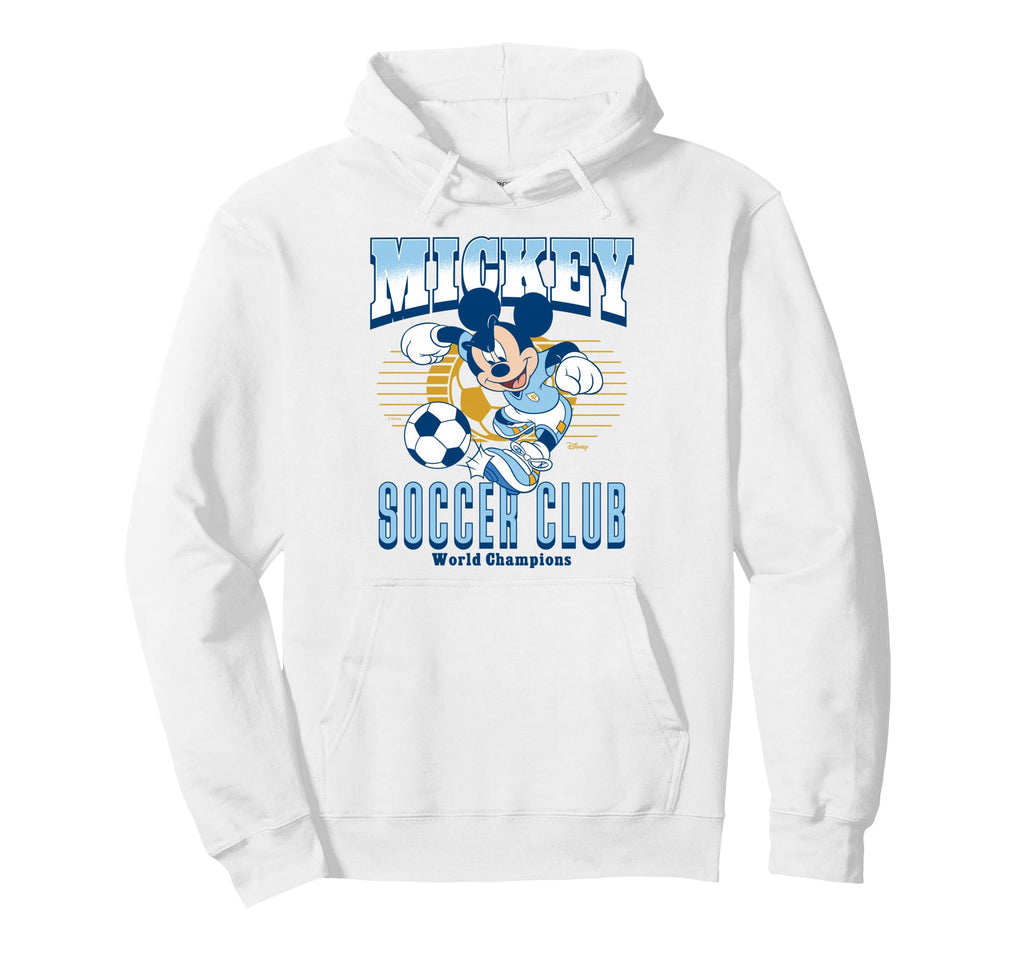 Mickey Mouse Soccer Club World Champions Hoodie - Unique Graphic for Adults