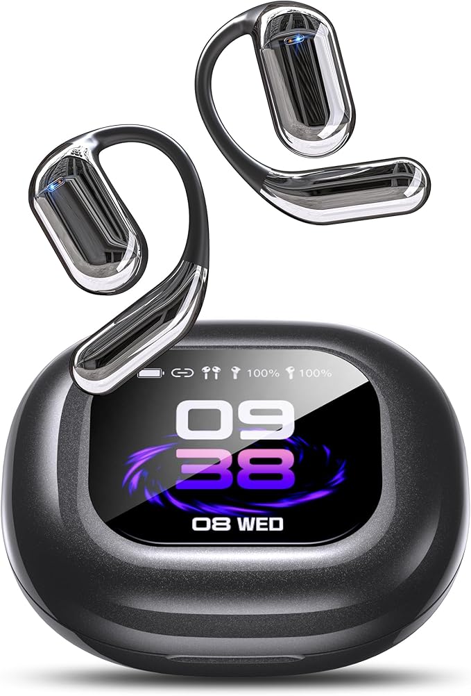 EUQQ AI Language Translation Earbuds, Bluetooth 5.4 Headphones Translator for 144 Languages & Accents