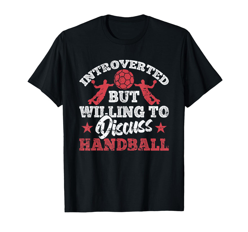 Introverted But Willing To Discuss T-Shirt - Fun Novelty Design Men Women