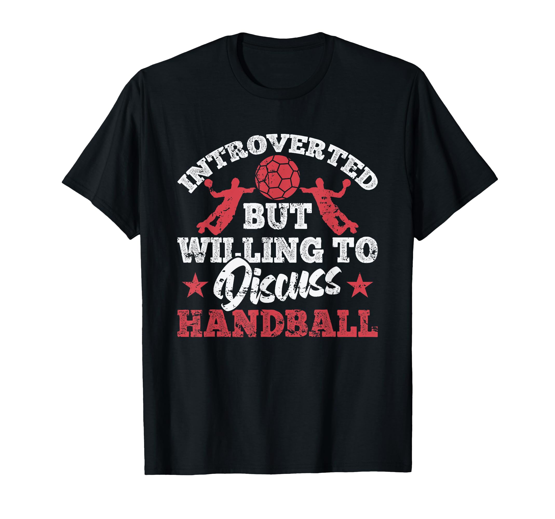 Introverted But Willing To Discuss T-Shirt - Fun Novelty Design Men Women