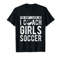 You Dont Scare Me I Coach Soccer Coach T-Shirt - Minimalist Print Unisex