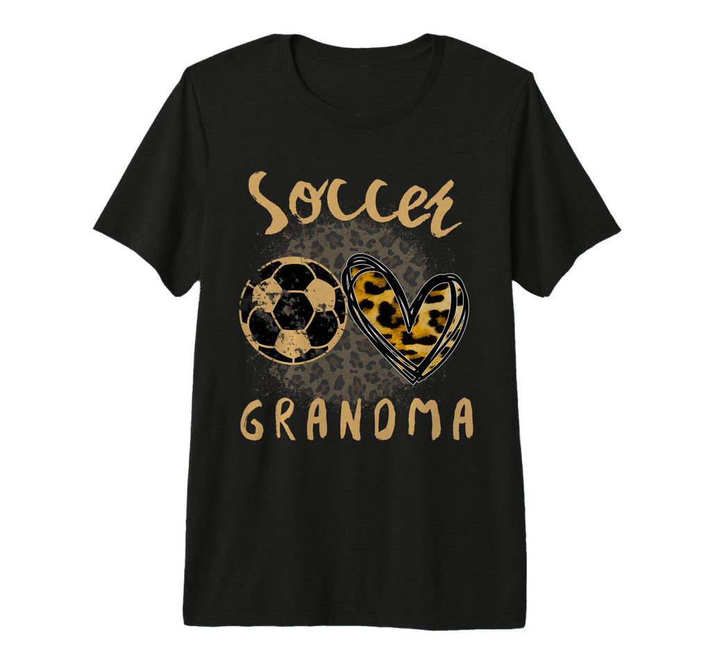 Funny Grandma Proud Soccer Lover T-Shirt - Novelty Apparel for Adults