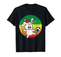 Bunny Santa Hat Soccer Player X Mas T-Shirt - Trendy Graphic Men Women