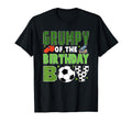 Grumpy Birthday Soccer Group Family T-Shirt - Fun Novelty Design Unisex