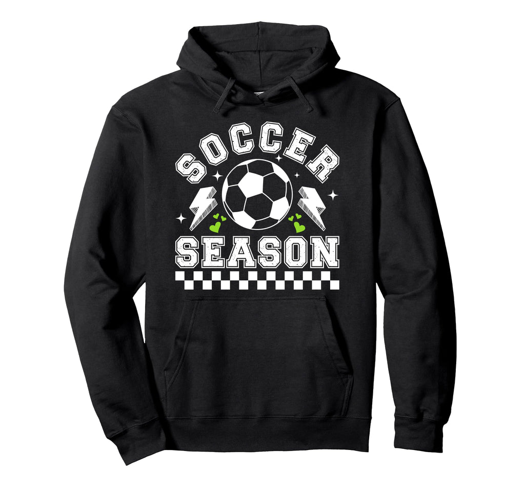 Soccer Season Soccer Game Day Soccer Hoodie - Novelty Apparel Unisex