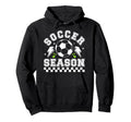 Soccer Season Soccer Game Day Soccer Hoodie - Novelty Apparel Unisex