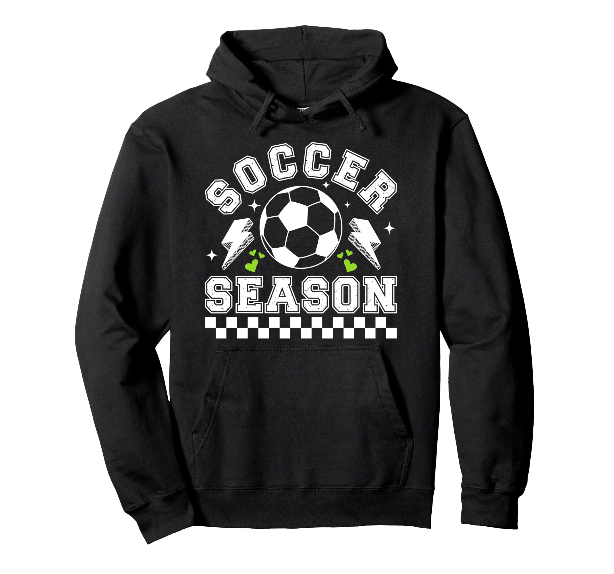 Soccer Season Soccer Game Day Soccer Hoodie - Novelty Apparel Unisex