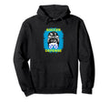 Funny Messy Bun Soccer Soccer Defense Hoodie - Aesthetic Graphic for Adults