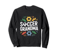 Soccer Grandma Bold Sporty Fun Sweatshirt - Unique Graphic Unisex