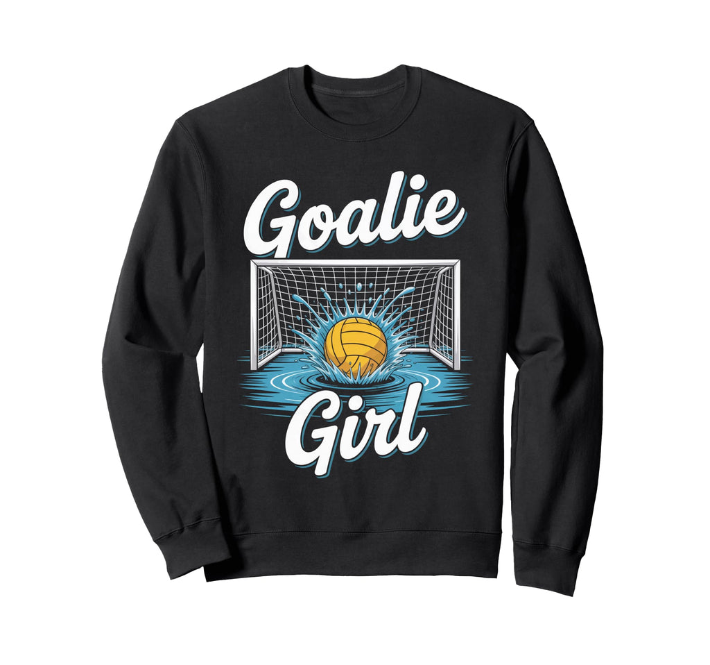 Water Polo Player Goalie Water Polo Sweatshirt - Custom Art Print Men Women