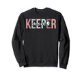 Boho Soccer Keeper Mom Soccer Sweatshirt - Streetwear Style Unisex