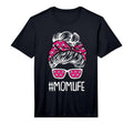Mens Mom Life Mothers Day Soccer T-Shirt - Custom Art Print for Adults