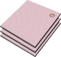 GuineaDad Premium Liner – Fleece Guinea Pig Cage Liner – 5 Pack - Ultra-Plush Reusable Fleece Bedding with Waterproof Bottom – Extra Absorbent Liner for C&C 1x1 Cage (Blush)
