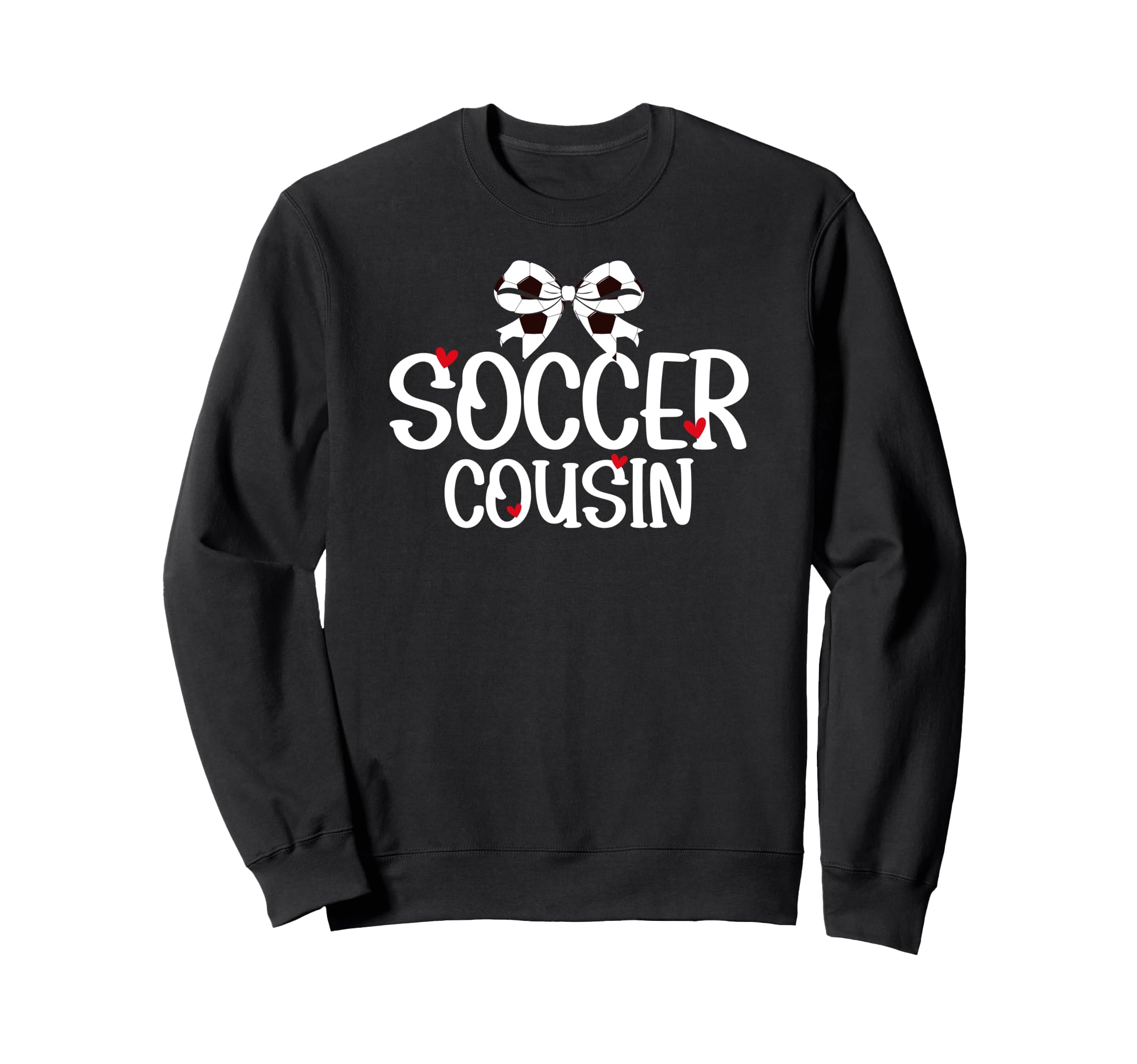 Soccer Cousin Coquette Soccer Player Sweatshirt - Streetwear Style Unisex