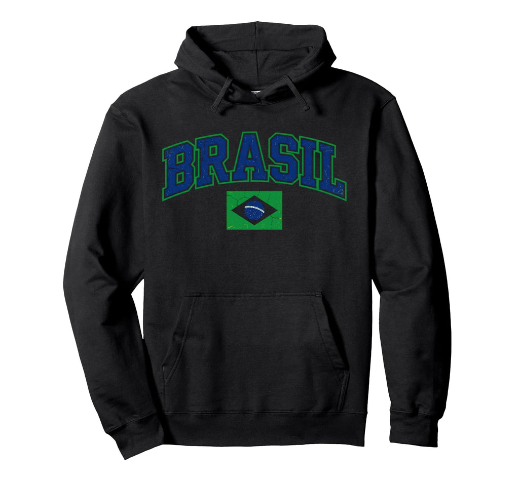 Brazil Gift Flag Brazilian Fan Samba Hoodie - Novelty Apparel for Adults