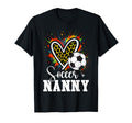 My Favorite Soccer Ball Nanny Leopard Hoodie - Graphic Print Men Women