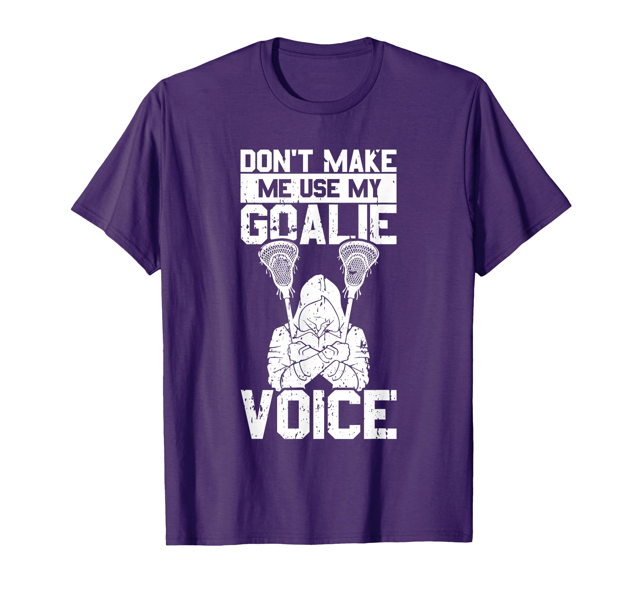 Lacrosse Goalie Lax Goalkeeper Funny T-Shirt - Unique Graphic for Adults