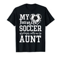 My Favorite Soccer Player Calls Me T-Shirt - Aesthetic Graphic for Adults
