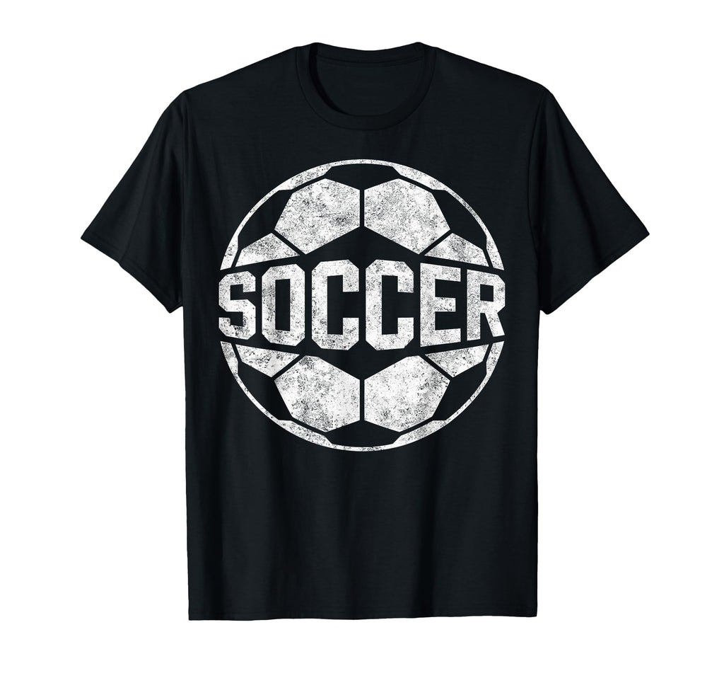 Soccer Football Ball Soccer Player Coach T-Shirt - Minimalist Print Unisex
