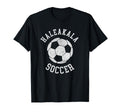Haleakala Soccer Distressed 90S T-Shirt - Minimalist Print Men Women