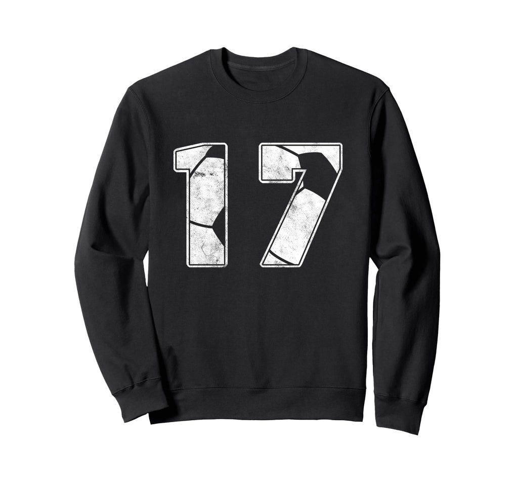 Soccer Player 17Th Birthday Sweatshirt - Trendy Graphic for Adults