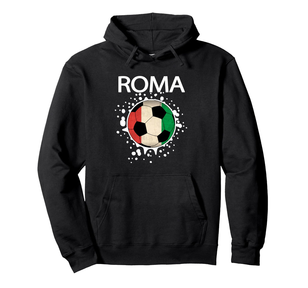 Roma Soccer 2018 Italian Flag T-Shirt - Casual Everyday Wear Men Women