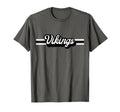 Vikings Mascot School Spirit Viking T-Shirt - Aesthetic Graphic Men Women