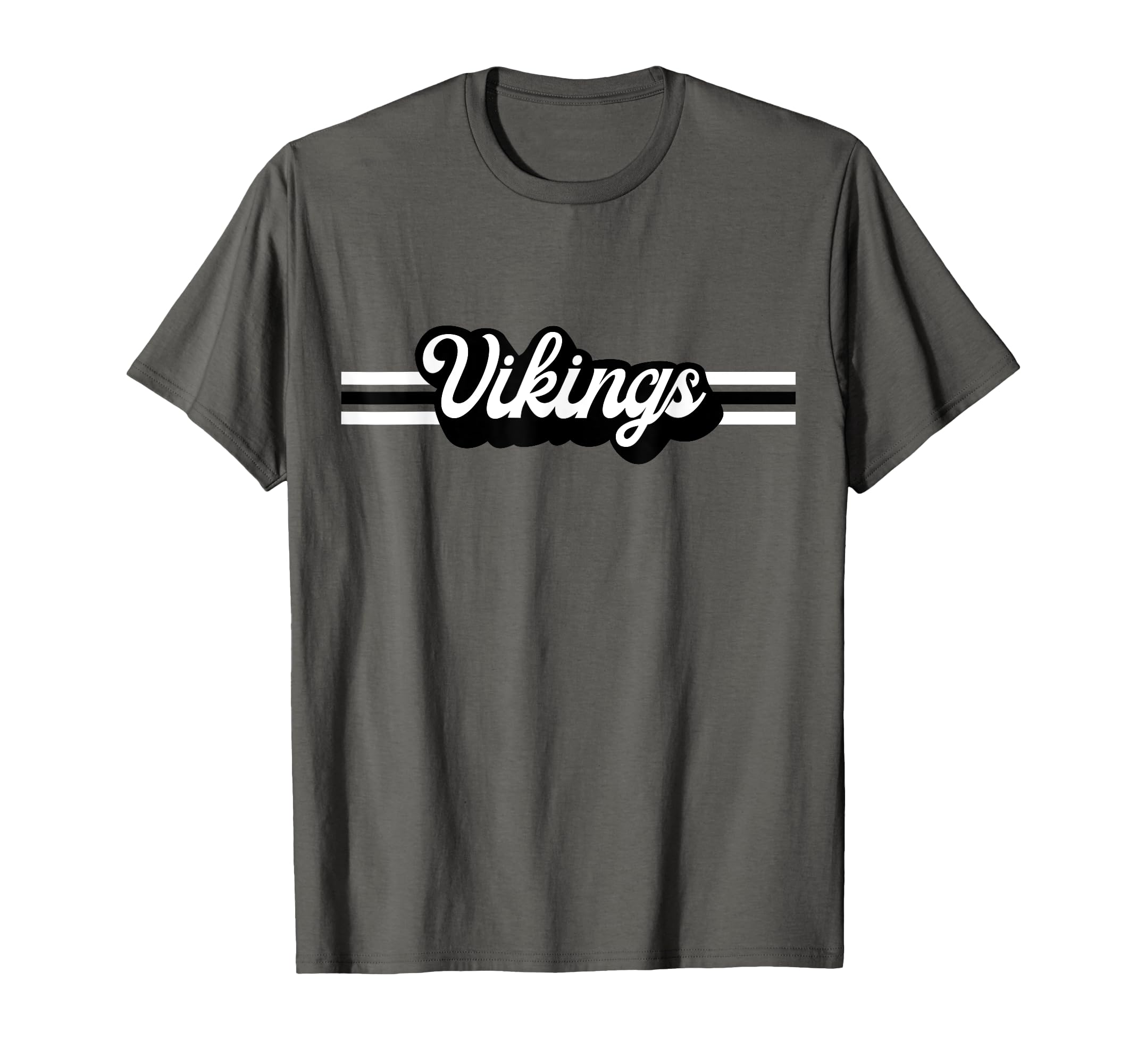 Vikings Mascot School Spirit Viking T-Shirt - Aesthetic Graphic Men Women
