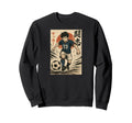 Manga Soccer Striker Football Sweatshirt - Fun Novelty Design Unisex