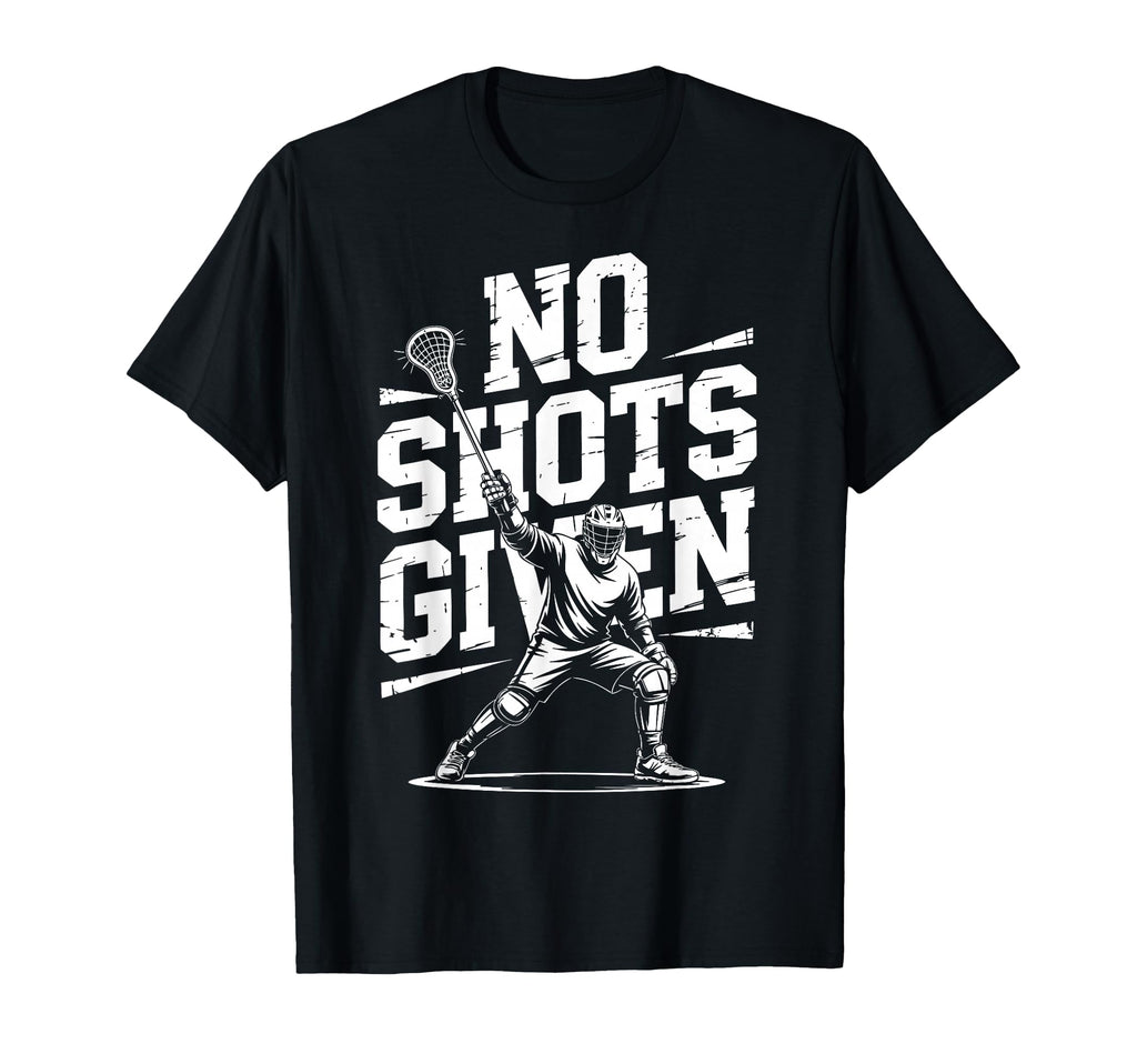 Lacrosse Goalie Defense Lax Goalkeeper T-Shirt - Novelty Apparel Unisex