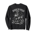 Ridgeback Motorbike Love Footbal Sweatshirt - Minimalist Print for Adults