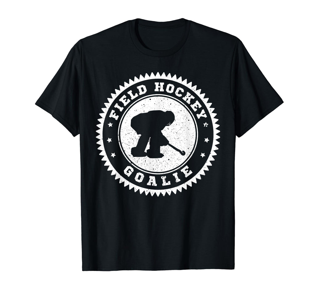 Hockey Training Goal Shooting Goalie T-Shirt - Novelty Apparel Men Women