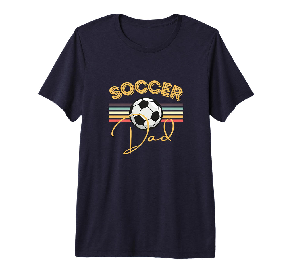 Soccer Dad Fun Tri Blend T-Shirt - Fun Novelty Design for Adults