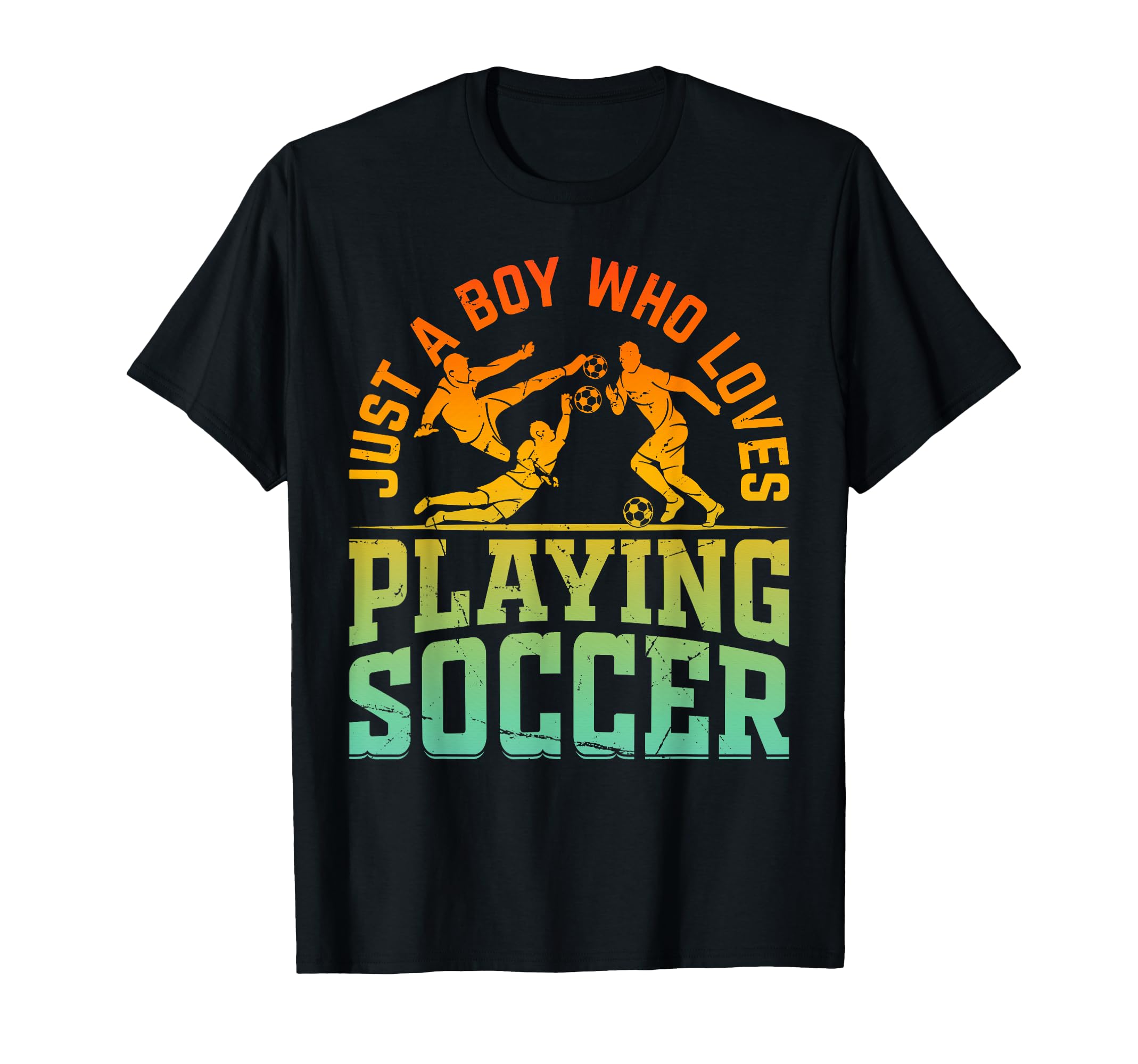 Soccer Lover Just Who Loves Playing T-Shirt - Unique Graphic for Adults