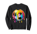 Colorful Soccer Accessories Drip Vibe Hoodie - Graphic Print for Adults