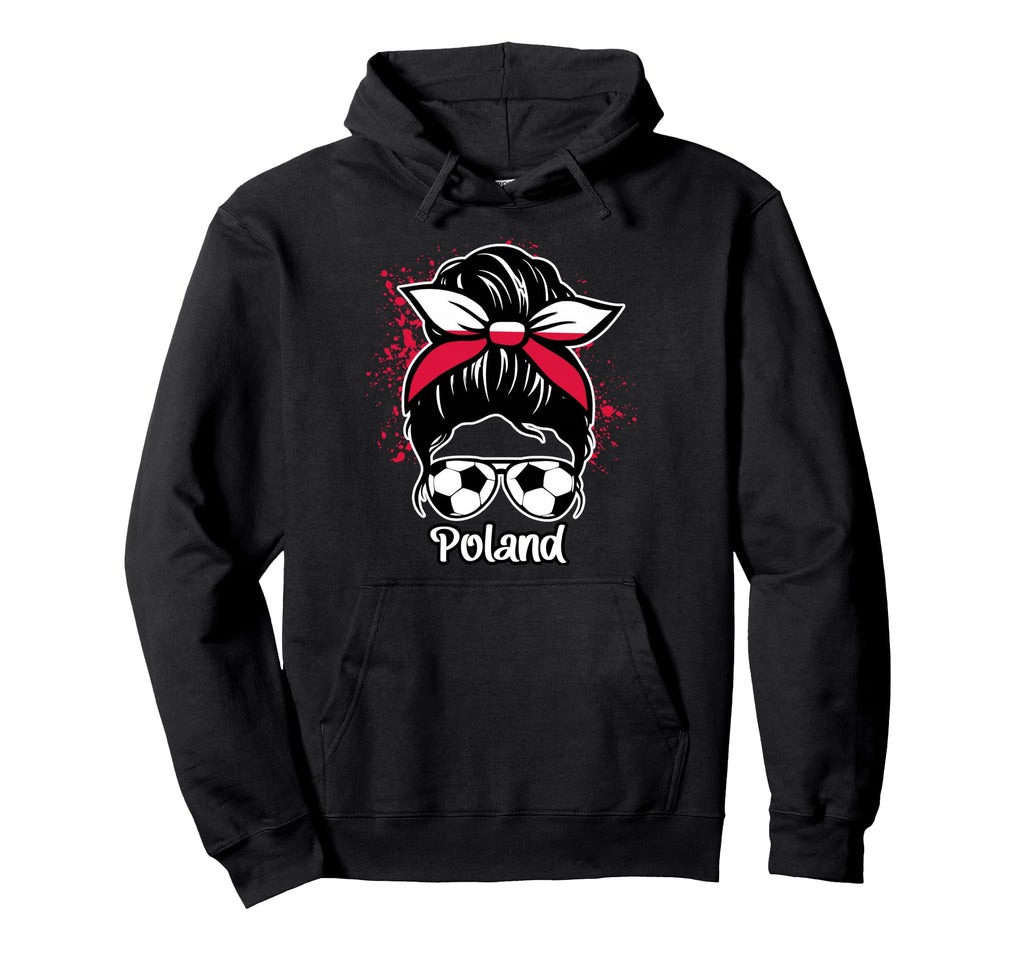 Poland Football Game Player Hoodie - Casual Everyday Wear for Adults