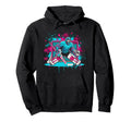 Ice Hockey Goalie Ice Cream Drip Hoodie - Streetwear Style Men Women