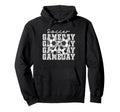 Soccer Game Day Coquette Bow Funny Soccer Hoodie - Trendy Graphic Unisex