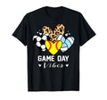 Game Day Vibes Funny Softball Volleyball T-Shirt - Unique Graphic Unisex