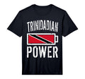 Trinidad Tobago Flag Trinidadian Power T-Shirt - Streetwear Style Unisex